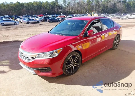 2017 Honda Accord Sport z USA, uszkodzony, nr VIN 1HGCR2F50HA093773